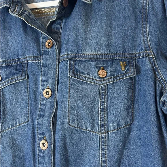 NWOT Frye Denim Dress - Picture 5 of 9